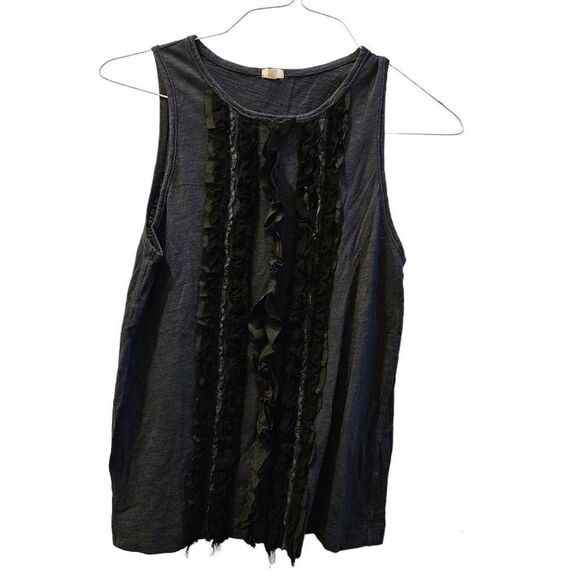 J. crew Top With Ruffles - Picture 1 of 4